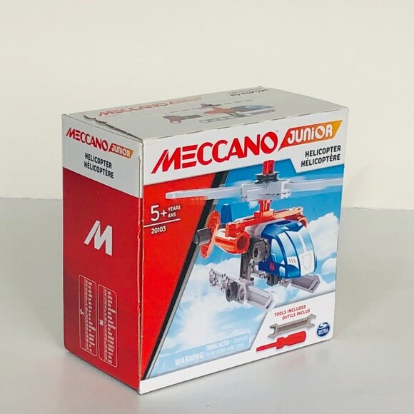 MECCANO Junior Helicopter STEAM building kit  For Age 5+  New Sealed - Picture 8 of 12
